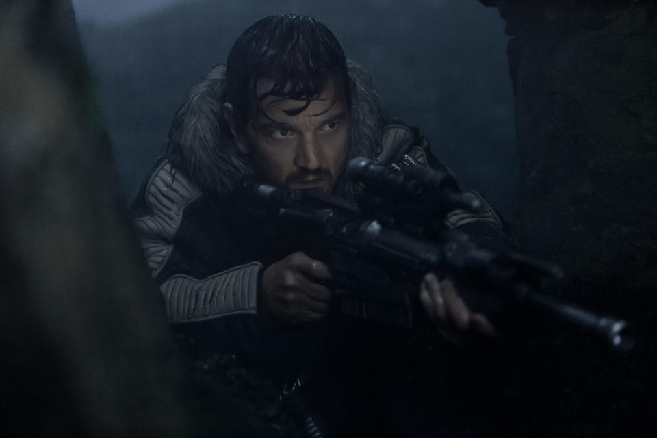 Cassian Andor (Diego Luna) in Rogue One: A Star Wars Story | Giles Kyte—LucasFilm