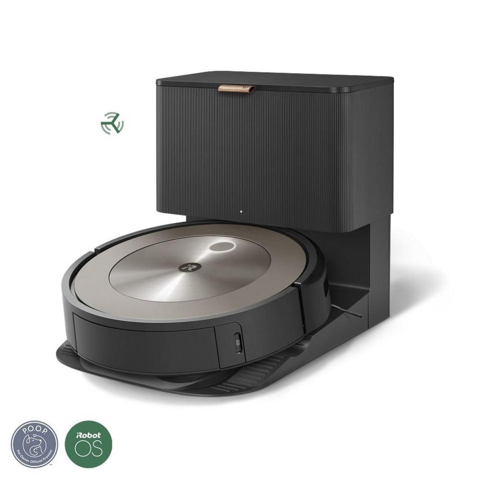 <p><a href="https://go.redirectingat.com?id=74968X1596630&url=https%3A%2F%2Fwww.irobot.com%2Fen_US%2Froomba-j9plus-self-emptying-robot-vacuum%2FJ955020.html%3Fsource%3Dgoogle_paid%26medium%3Dcpc%26ds_campaign%3DUS%2B-%2BConversion%2B-%2BPMAX%2B-%2BRoomba%2Bj%2BSeries%26gad_source%3D1%26gclid%3DCj0KCQiA35urBhDCARIsAOU7QwmMaW27HKzDyVCPvjQozIcfVGA3_axPASm_GOE57c4Wd3jfiDN2NPIaAtn5EALw_wcB%26gclsrc%3Daw.ds&sref=https%3A%2F%2F" rel="nofollow noopener" target="_blank" data-ylk="slk:Shop Now;elm:context_link;itc:0;sec:content-canvas" class="link ">Shop Now</a></p><p>Roomba J9+ Self-Emptying Robot Vacuum</p><p>irobot.com</p><p>$599.99</p>