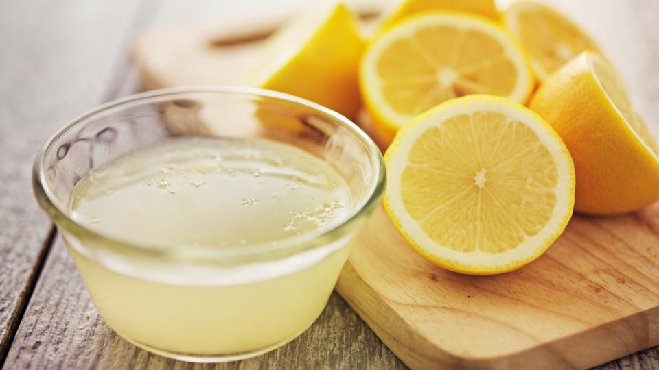 Lemon juice for getting fish smell out of the house