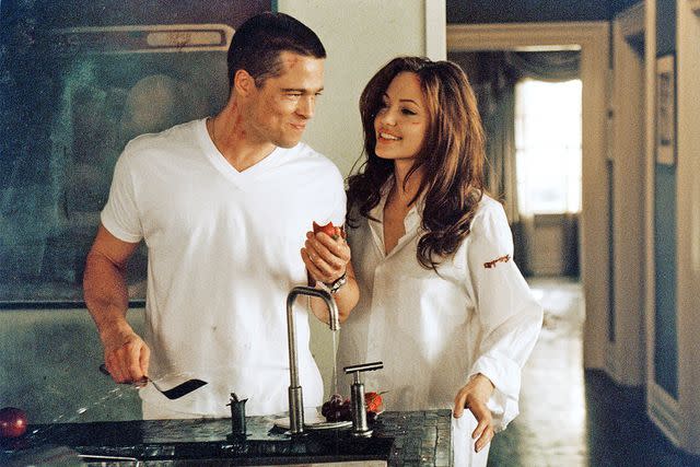 20th Century Fox/Kobal/Shutterstock Brad Pitt and Angelina Jolie in <em>Mr. & Mrs. Smith</em>