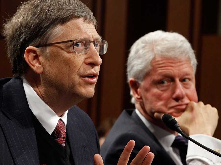 Bill Clinton Bill Gates