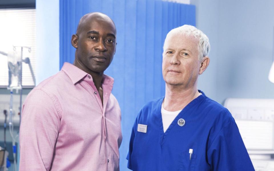 Patrick Robinson appeared in Casualty from 1990 to 1996, returning in 2013  - BBC