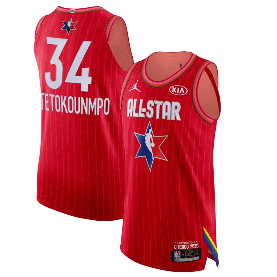 Antetokounmpo Jordan Brand 2020 NBA All-Star Game Jersey