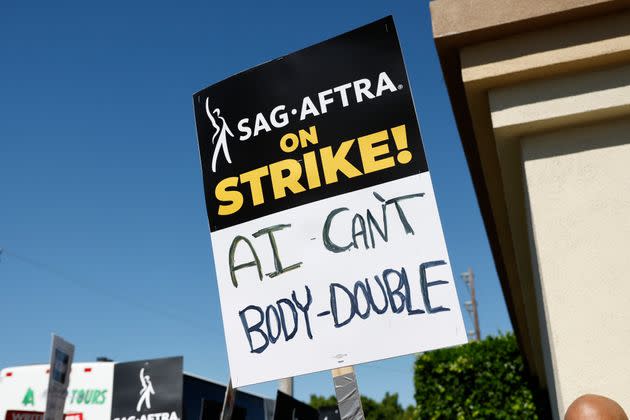 A strike sign that reads: 