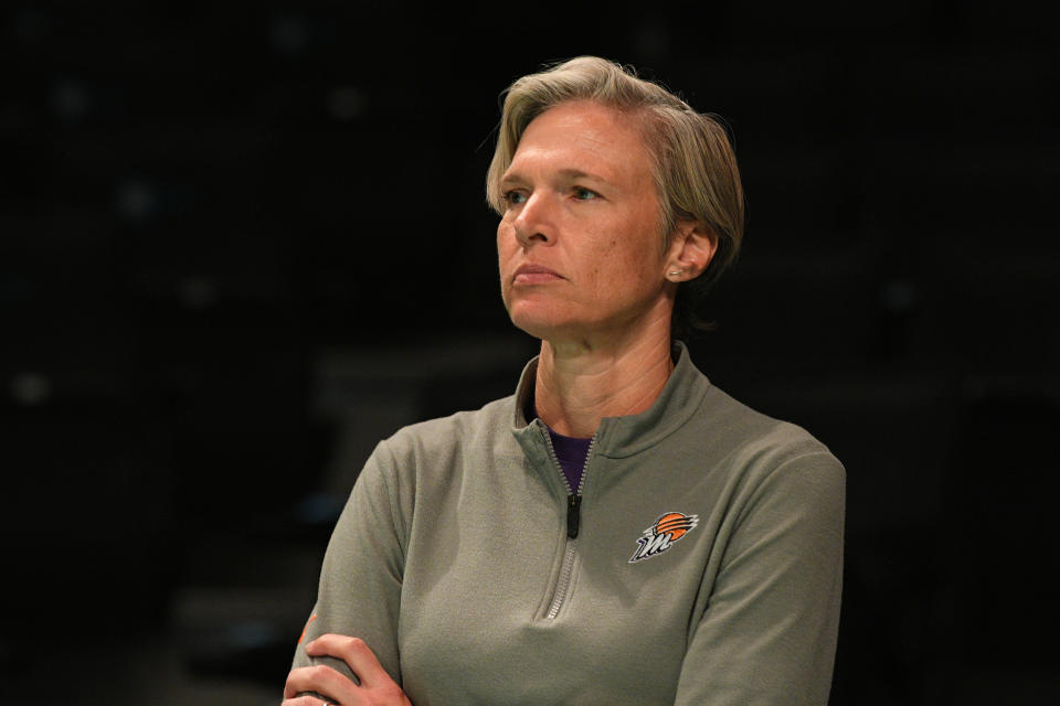 Phoenix Mercury head coach Vanessa Nygaard 