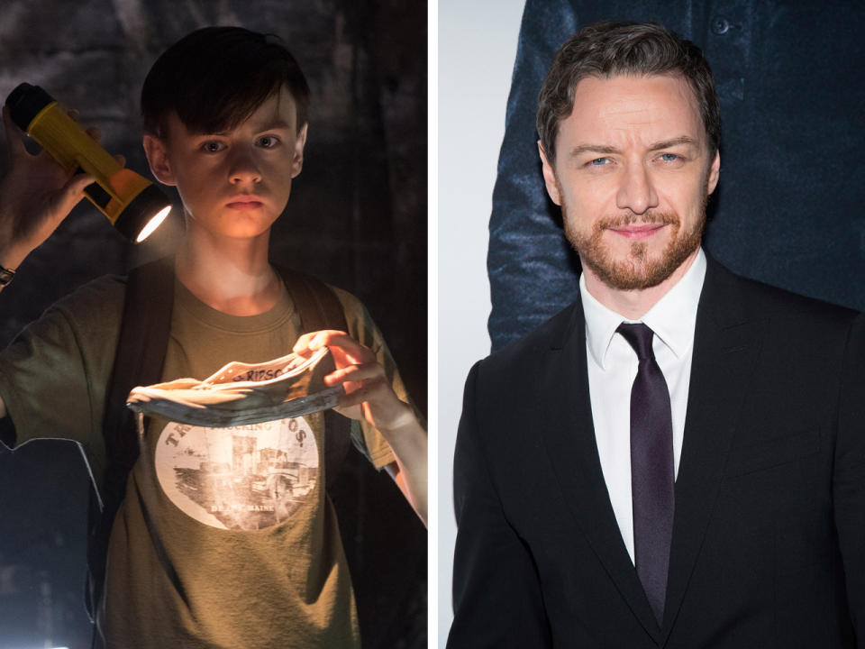 Jaeden Lieberher/James McAvoy