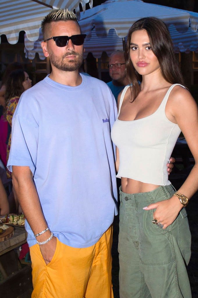 Scott Disick No Longer Following Amelia Hamlin Kourtney Kardashian on Instagram 2