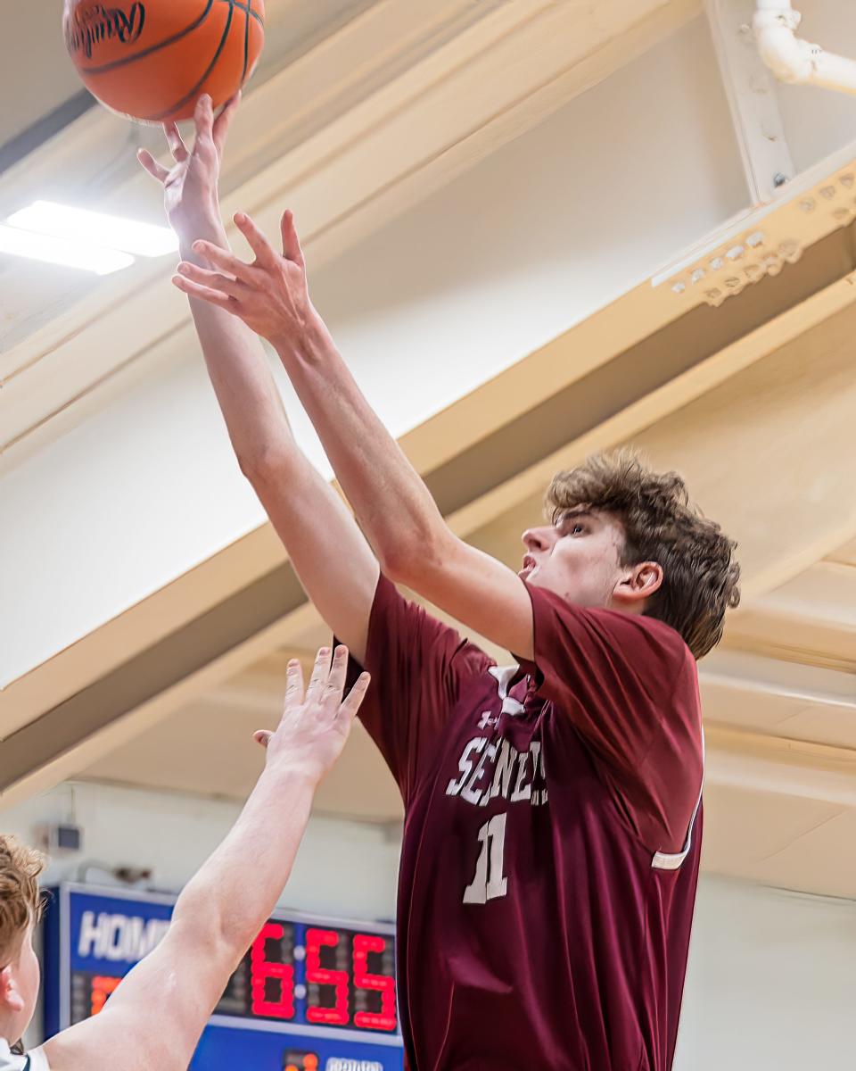 Charyl Stockwell's Sam Siebert scored eight points off the bench in the second half of a 78-62 victory over Livingston Christian on Tuesday, Jan. 31, 2023.