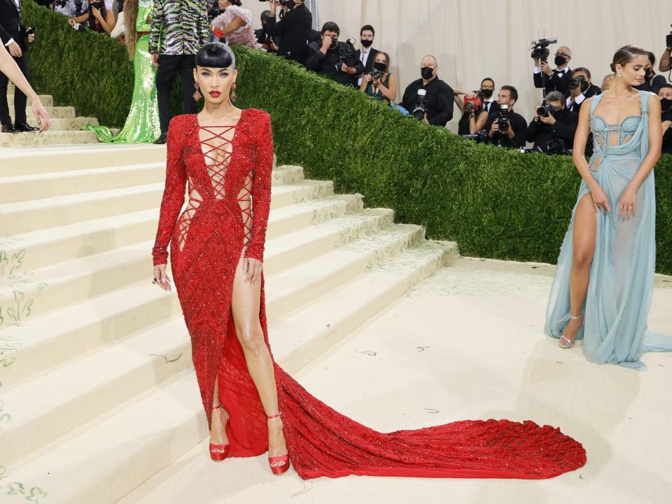 Megan Fox at the 2021 Met Gala.