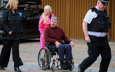 Paul Holroyd arrives at Liverpool Crown Court - Credit: Peter Byrne/PA Wire