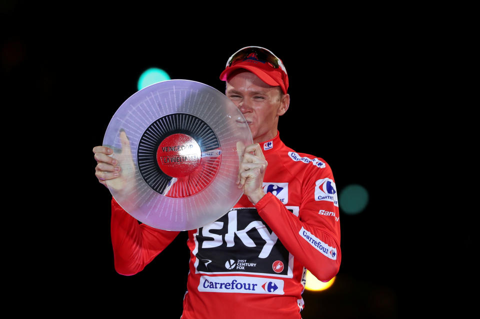 Christopher Froome pourrait être déchu de son titre sur la Vuelta après un contrôle positif au salbutamol.