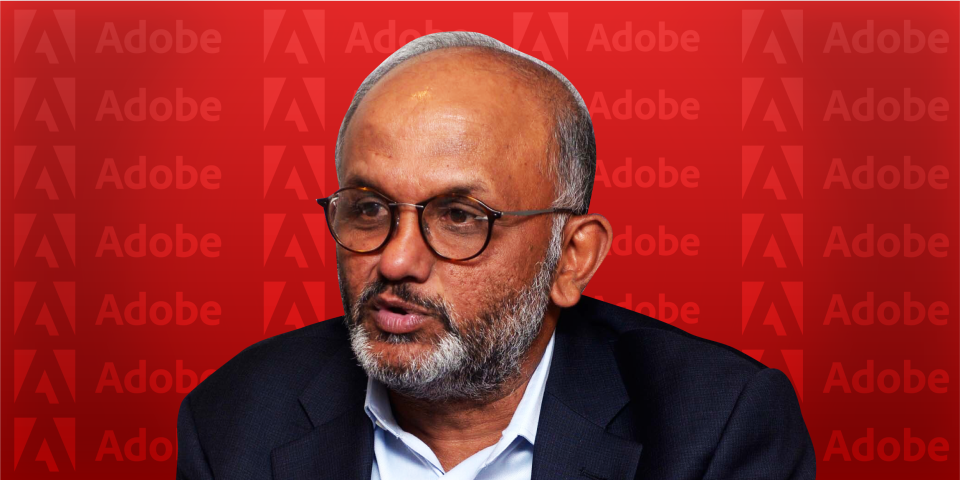 Shantanu Narayen, CEO von Adobe. - Copyright: Abhijit Bhatleka/Getty; Skye Gould/Insider