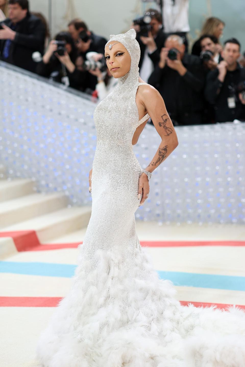 Doja Cat attends the 2023 Met Gala.