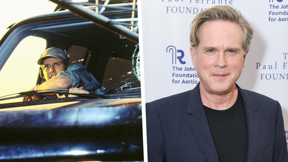 Cary Elwes played Jonas Miller in Twister. (Universal/Alamy/Getty)