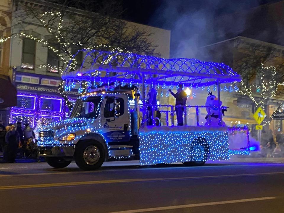 Beauchamp Water Treatment Solutions received the Children's Delight award during the 39th annual Fantasy of Lights Parade on Nov. 24 in downtown Howell.