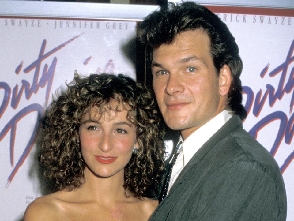 Jennifer Grey and Patrick Swayze.