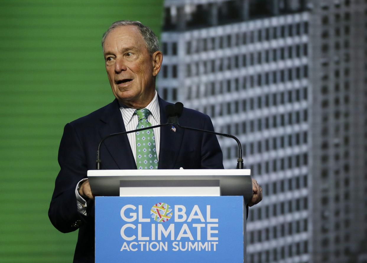 Former New York City Mayor Michael Bloomberg