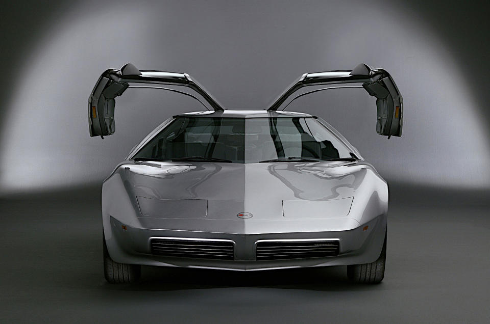 <p>The car now known as Aerovette was given that name after it was fitted with a<strong> 6.6-litre Chevrolet smallblock V8 </strong>engine. Its original power source was part of GM’s rotary engine programme, which you’ll be reading more about shortly.</p><p>The programme was based on a twin-rotor which, when the concept was first shown in 1973, seemed likely to go into production. The concept had a quad-rotor, which was essentially two of the twin-rotors joined together.</p>