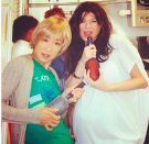 <p>“8 years ago in the makeup trailer with the one and only @iamsandraoh,” the <em>Grey’s Anatomy</em> captioned this amazing throwback from the set of the medical drama. And the ladies may be in costume, but that baby bump is the real deal. Pompeo added “#stellainmybelly,” referring to her daughter Stella, who was born in September 2009.<br>(Photo: <a rel="nofollow noopener" href="https://www.instagram.com/p/BZkRQqhFh5K/?taken-by=ellenpompeo" target="_blank" data-ylk="slk:Ellen Pompeo via Instagram;elm:context_link;itc:0;sec:content-canvas" class="link ">Ellen Pompeo via Instagram</a>)<br><br></p>