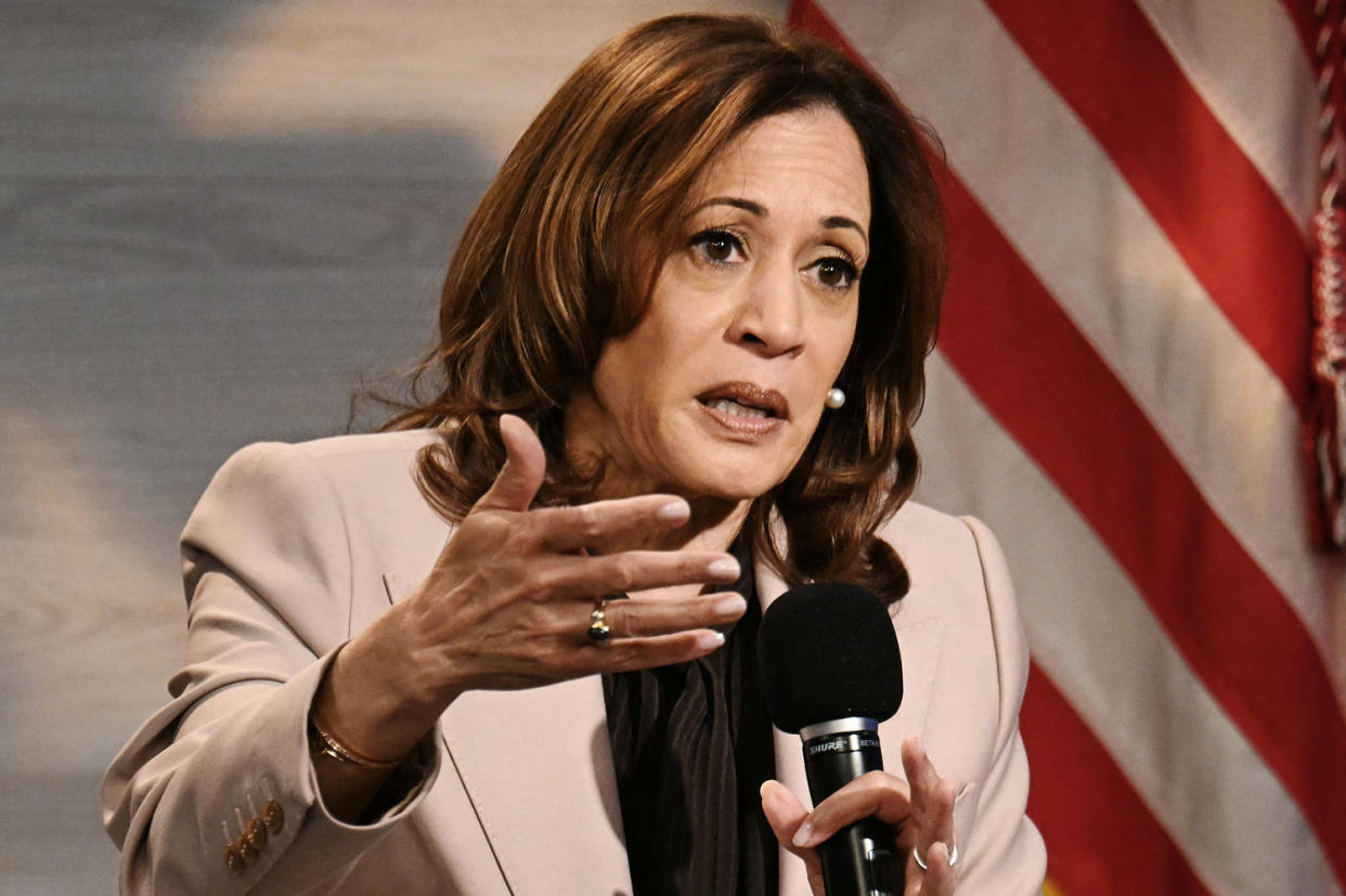 Vice President Kamala Harris  (Jim Watson / AFP - Getty Images)