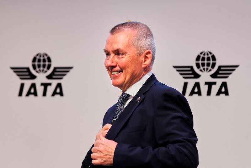 FILE PHOTO: Director General Walsh attends IATA annual meeting in Istanbul