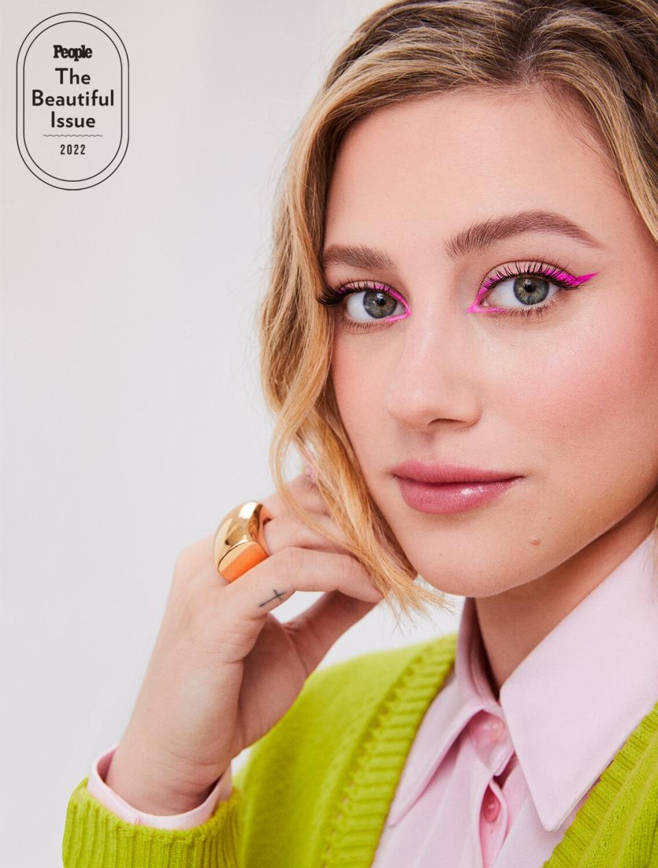 Lili Reinhart photographed at Dust Studios in Los Angeles, CA on April 9, 2022.