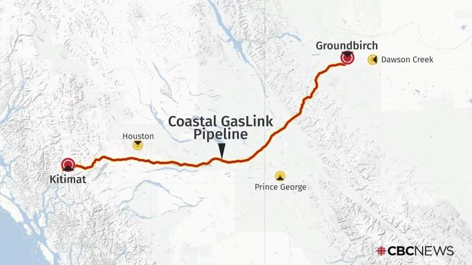 Coastal GasLink's gas pipeline crosses about 625 rivers, creeks, waters, streams and lakes on its 670 kilometre route across northern B.C. 