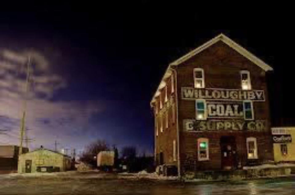 The Willoughby Coal building in Ohio. (The Haunted Housewives / Willoughby Ghost Walk
)