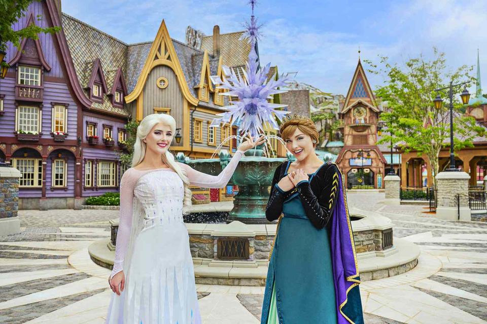 <p>Hong Kong Disney Land</p> World of <em>Frozen</em> at Hong Kong Disneyland Resort