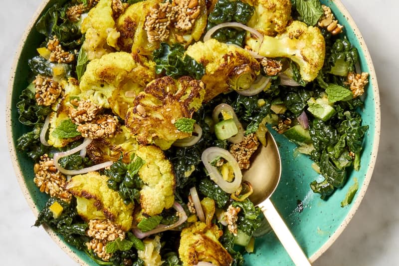 Roasted Cauliflower Salad 