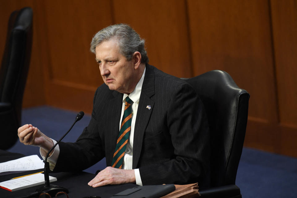 Senator John Neely Kennedy (MATT MCCLAIN/POOL/AFP via Getty Images)