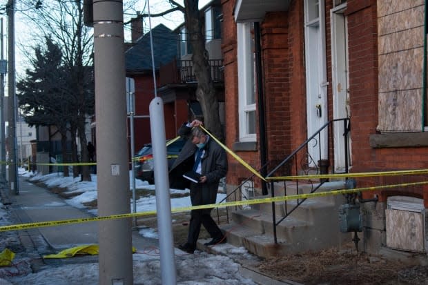 Det.-Sgt. Jim Callender with Hamilton Police Service told media on Thursday officers found the body of a buried baby.