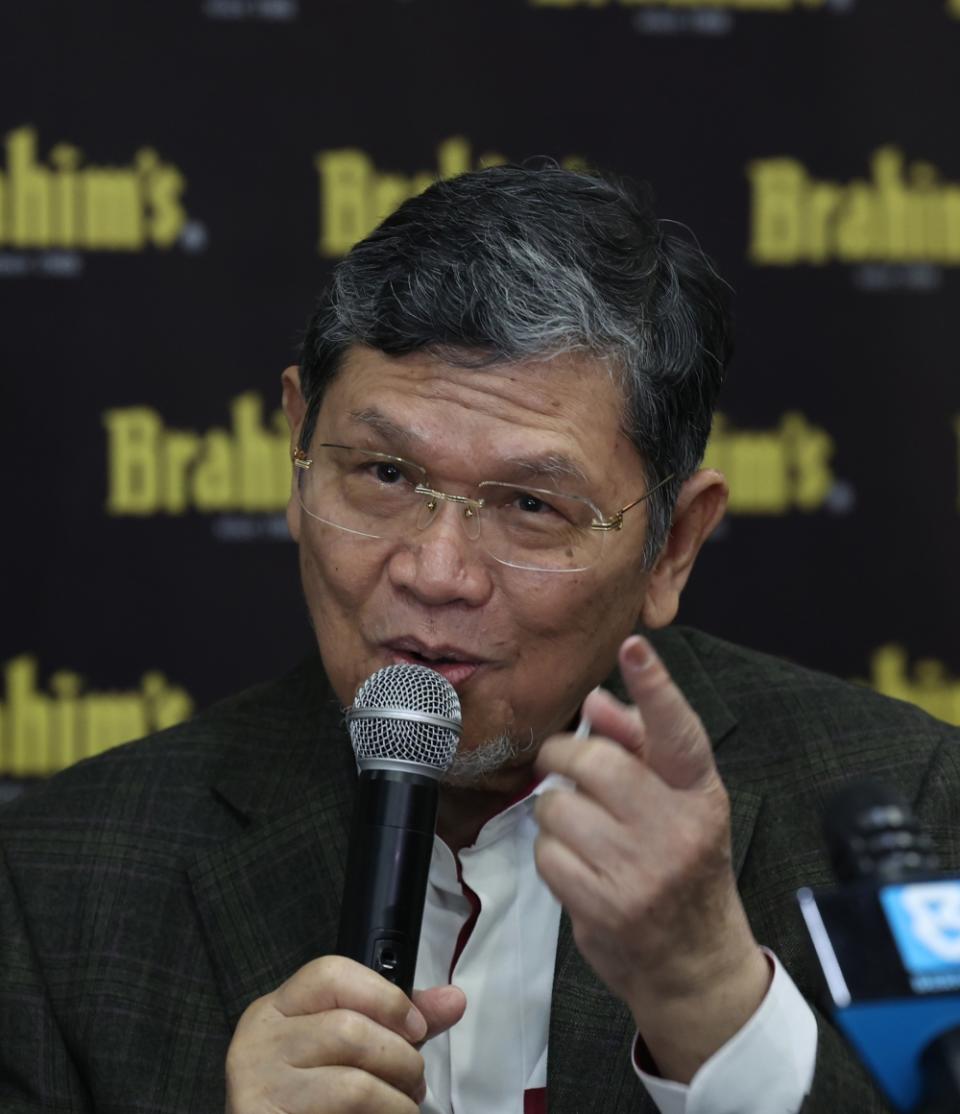 BHB founder and executive chairman Datuk Seri Ibrahim Ahmad said his firm was ready to continue working with the national airline if the two could reach an agreement, The Edge Malaysia reported. — Bernama pic 