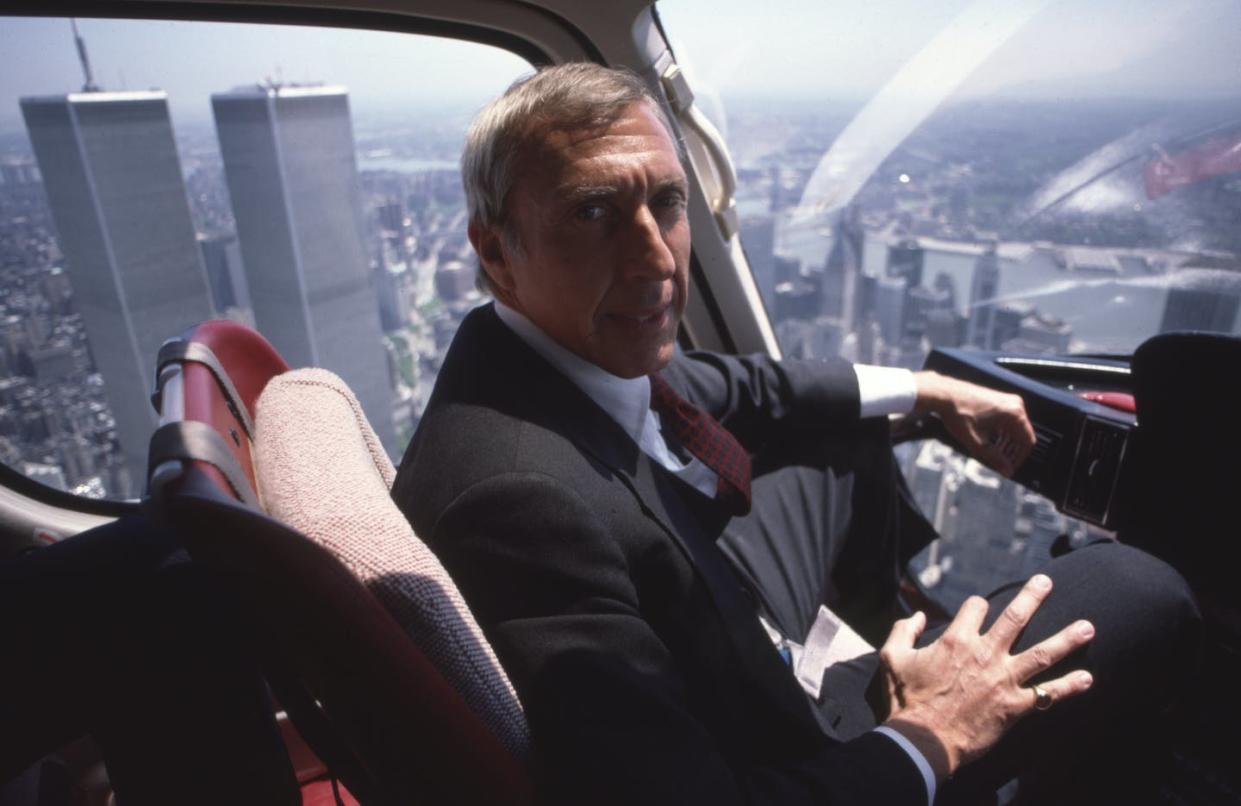 Financier Ivan Boesky was the real-life inspiration for Gordon Gekko of 'Wall Street.' <a href="https://www.gettyimages.com/detail/news-photo/le-financier-ivan-boesky-en-avion-au-dessus-de-new-york-le-news-photo/999012440" rel="nofollow noopener" target="_blank" data-ylk="slk:Yves Gellie/Gamma-Rapho via Getty Images;elm:context_link;itc:0;sec:content-canvas" class="link ">Yves Gellie/Gamma-Rapho via Getty Images</a>