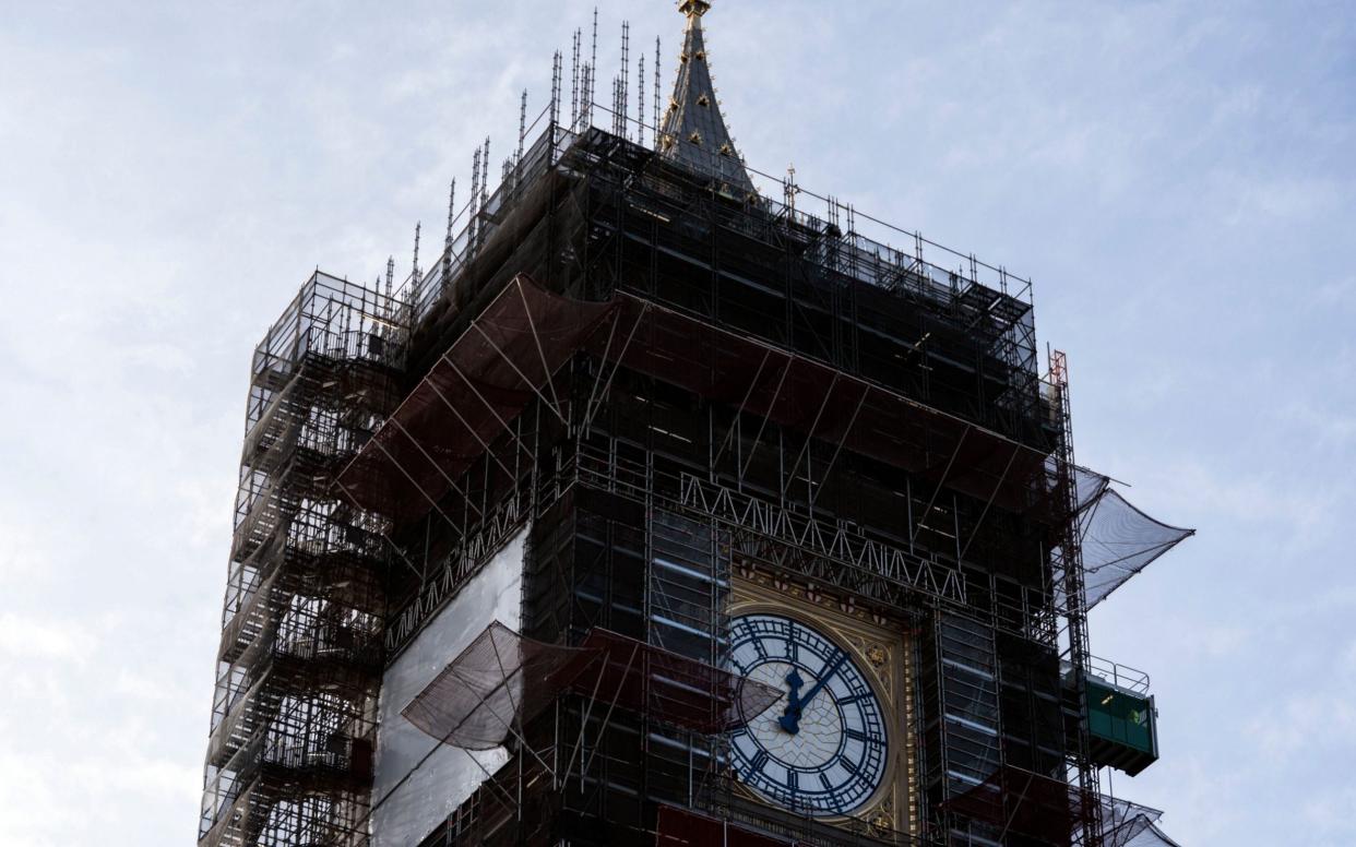 Big Ben is undergoing a multimillion pound restoration - REX