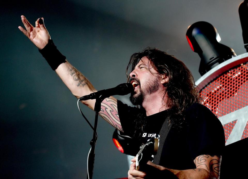 Dave Grohl of Foo Fighters (Getty)