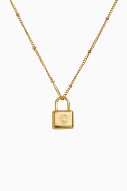 meghan markle initial pendant nordstrom rack lock