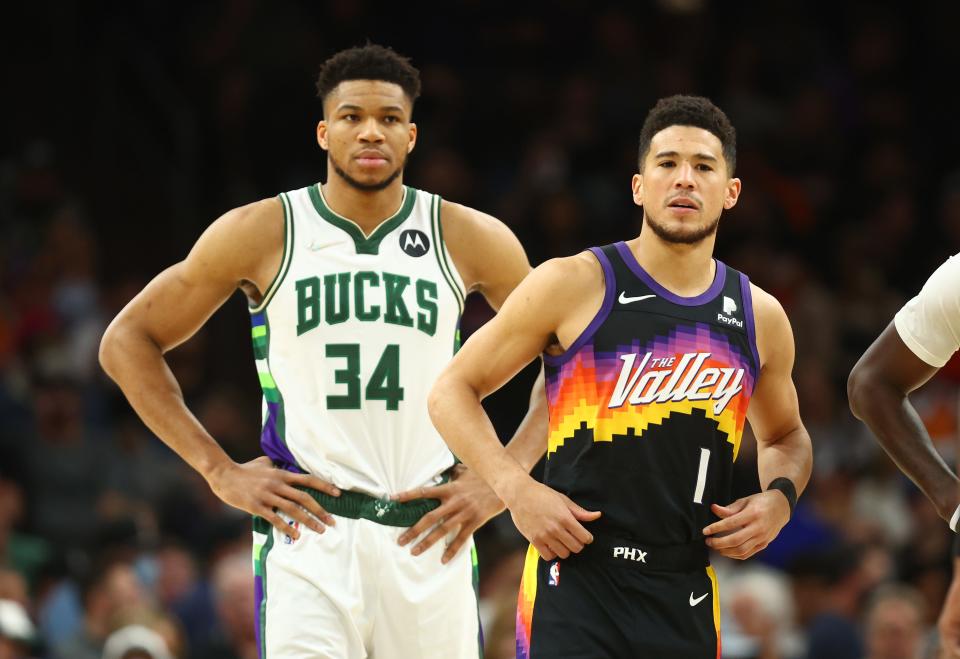 Could we see an NBA Finals rematch between Giannis Antetokounmpo and Devin Booker?