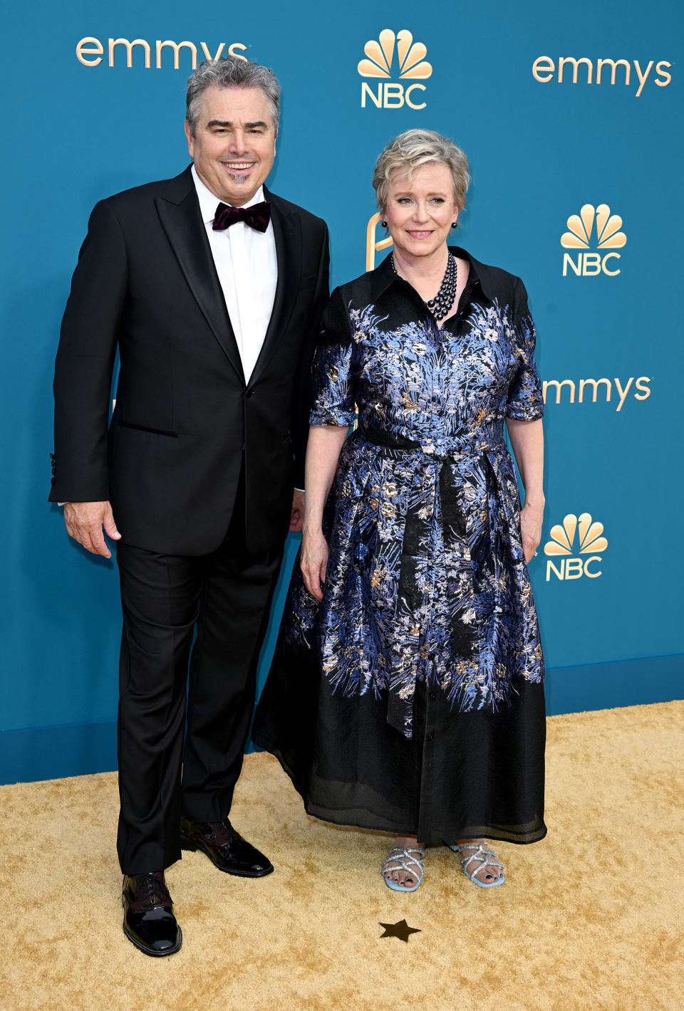 Chris Knight and Eve Plumb (Robyn Beck / AFP via Getty Images)