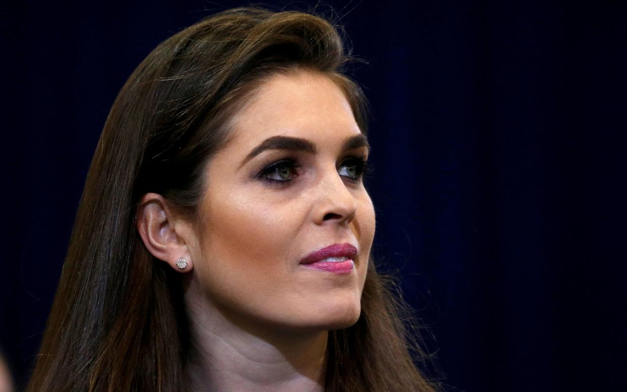 Hope Hicks is temporarily replacing Scaramucci  - REUTERS