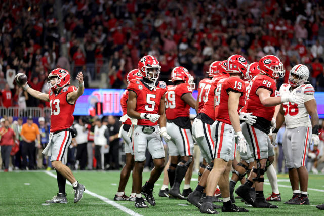 Georgia to play Ohio State in College Football Playoff Semifinal