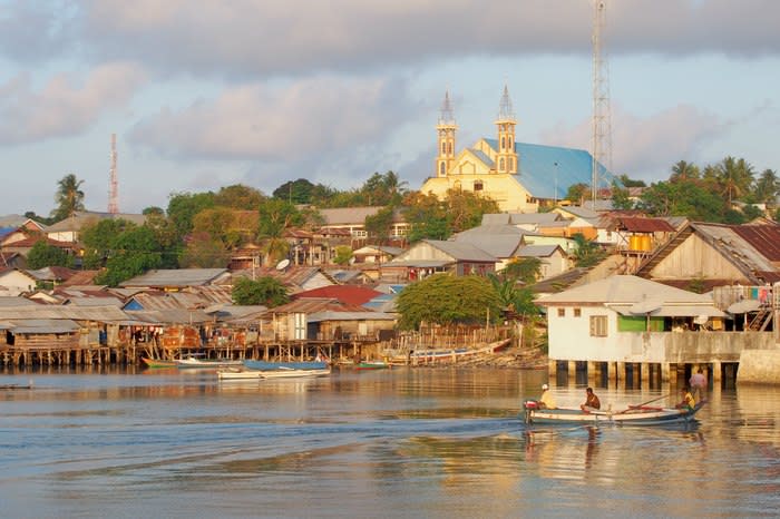 Nice view: Although the small coastal town's fame may not radiate as brightly as that of other places surrounding it, Saumlaki serves as the administrative center for the Tanimbar Islands district.