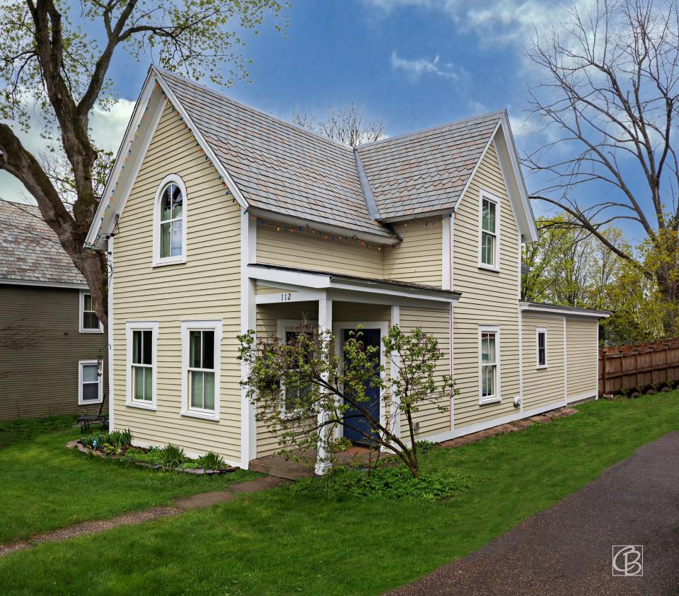 A home on Howard Street owned by Nic Lawrence and Crystal Doyle  is part of the 2023 homes tour presented by Preservation Burlington.