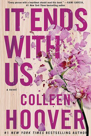 <p>Amazon</p> The cover of 'It Ends With Us' by Colleen Hoover.