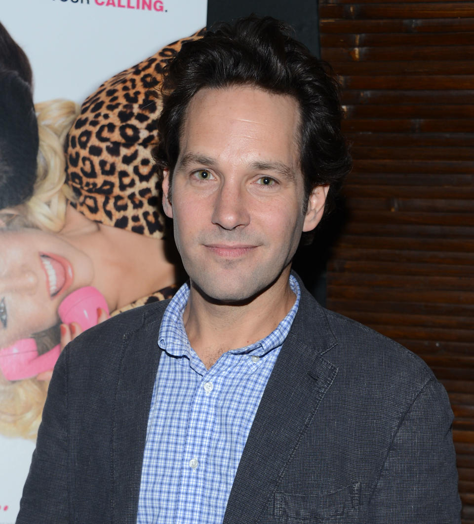 Paul Rudd at the New York City premiere of "For a Good Time, Call..." on August 21, 2012.