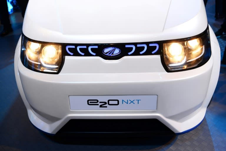 The e2o NXT from Mahindra Electric, which is the only company producing electric vehicles in India