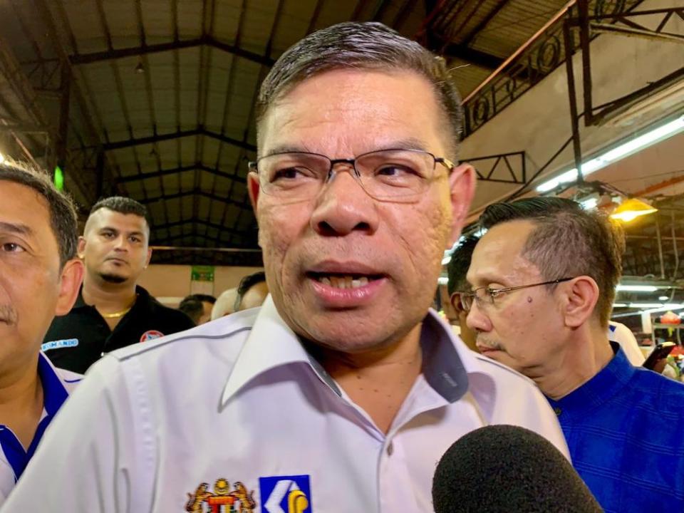 PKR secretary-general Datuk Seri Saifuddin Nasution Ismail said he was unfazed by the current spat involving the party’s president and deputy president, describing the situation as normal. — Picture by Ben Tan