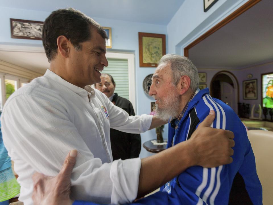 <b>Ecuador's President Rafael Correa</b>