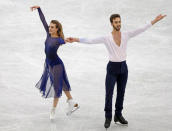 Figure Ice Skating - ISU Grand Prix of Figure Skating Final - Ice Dance Free Dance - Nagoya, Japan - December 9, 2017. France's Gabriella Papadakis and Guillaume Cizeron are seen in action. REUTERS/Issei Kato