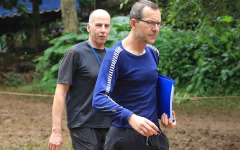 Richard Stanton, left, and John Volanthen  - Credit: AP